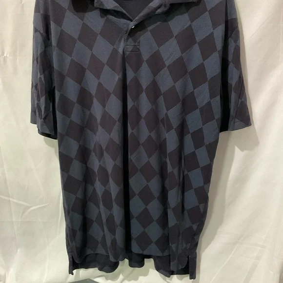 Foundry Supply Co Mens Big & Tall Quick Dry Polo Short Sleeve Size 2XL Navy - Picture 9 of 10